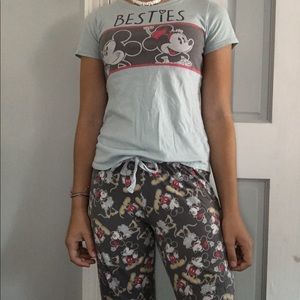 Disney pajama set